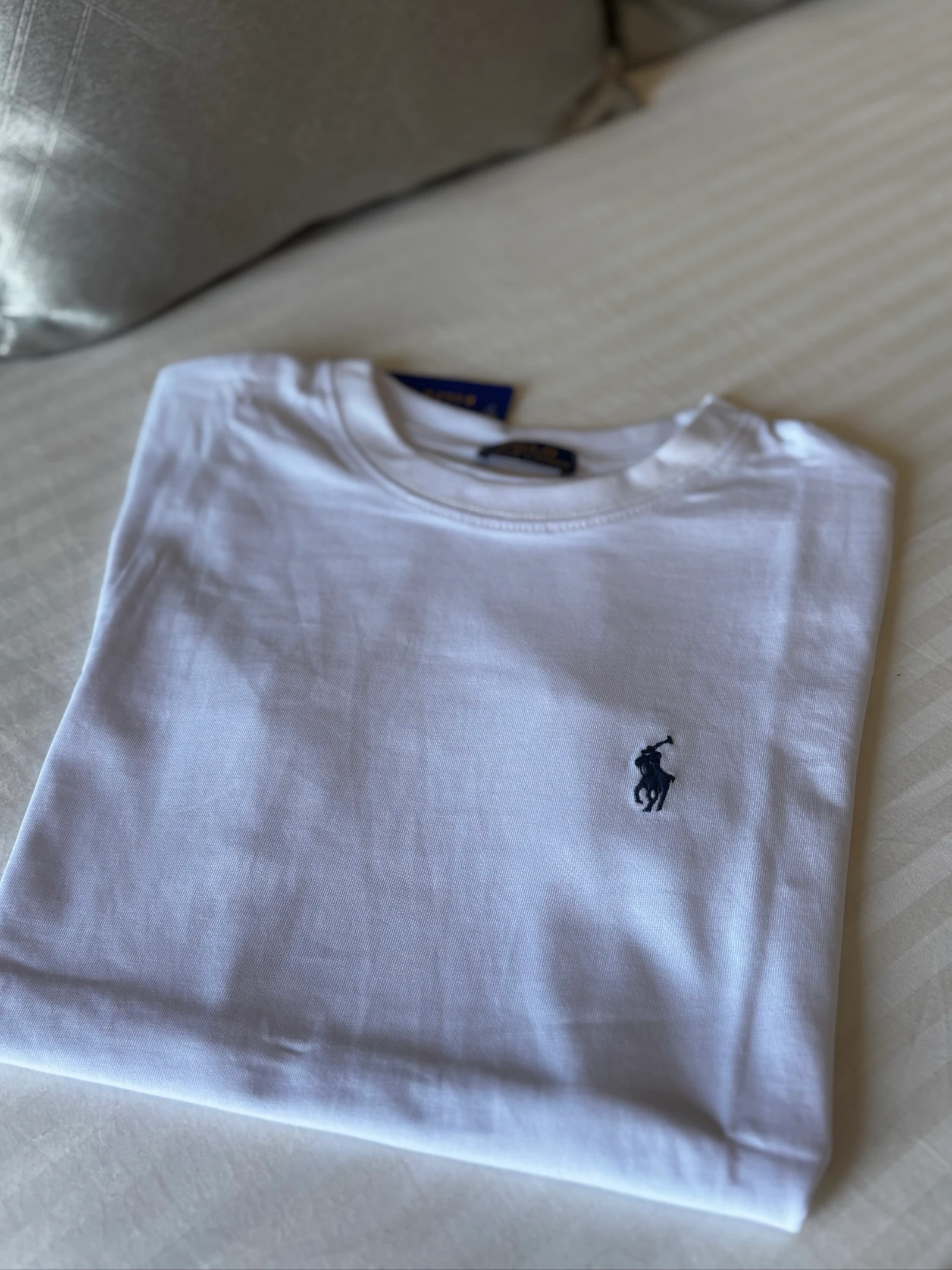 T-shirt branca mulher Ralph Lauren